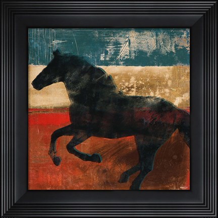 Framed Wild and Free I Print