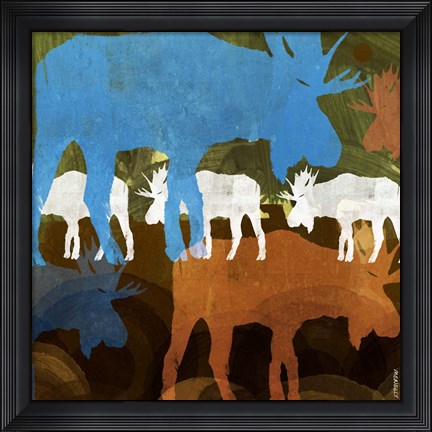 Framed Where the Wild Things Are II Print