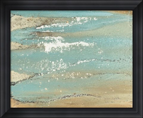 Framed Shoreline Abstract Print