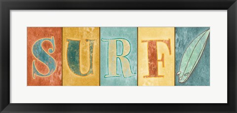 Framed Surf Print