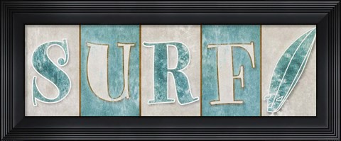 Framed Surf Print