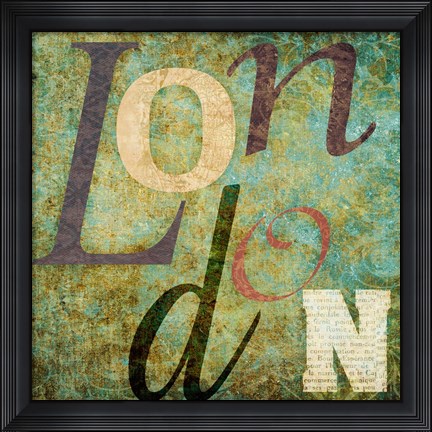 Framed London Print