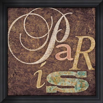 Framed Paris Print