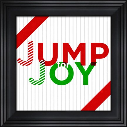 Framed Jump for Joy Print