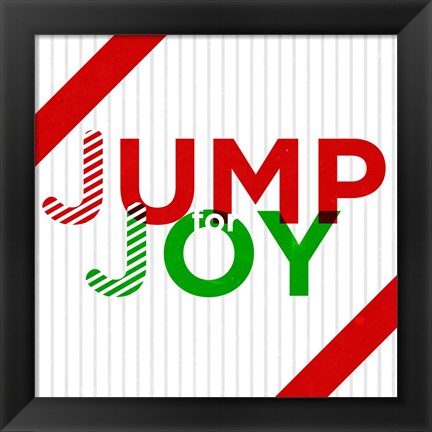 Framed Jump for Joy Print