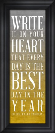 Framed Best Print
