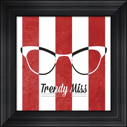 Framed Hip Glasses I Print
