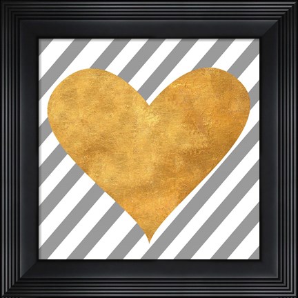 Framed Loving Stripes Print