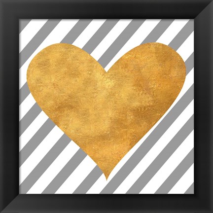 Framed Loving Stripes Print