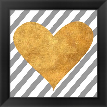 Framed Loving Stripes Print