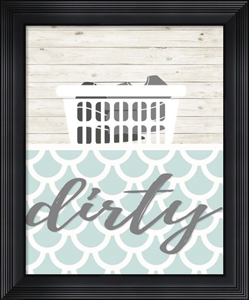 Framed Dirty Print