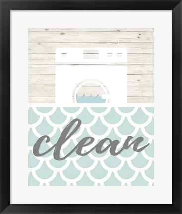 Framed Clean Print