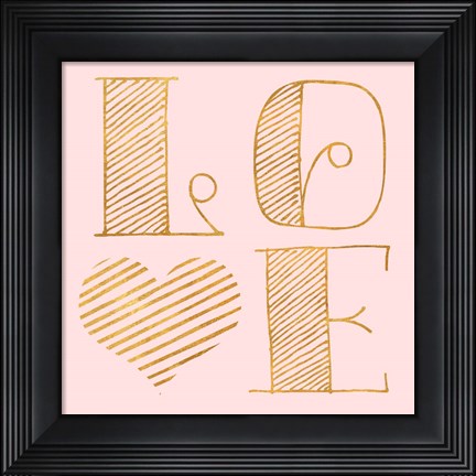 Framed LOVE Print