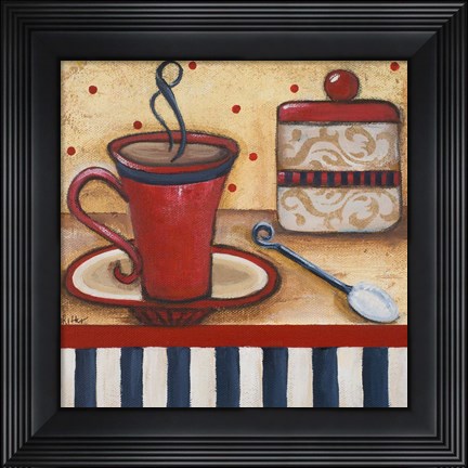 Framed Granny&#39;s Kitchen I Print