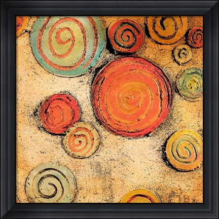 Framed Spring Forward Square II Print