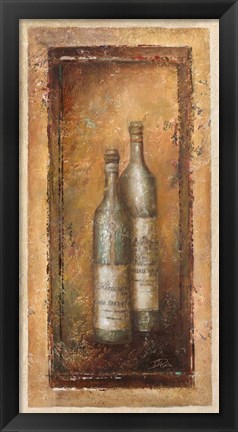 Framed Serie Vino I Print