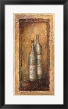 Framed Serie Vino I Print