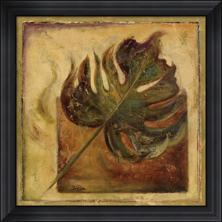 Framed Green Balazo II Print