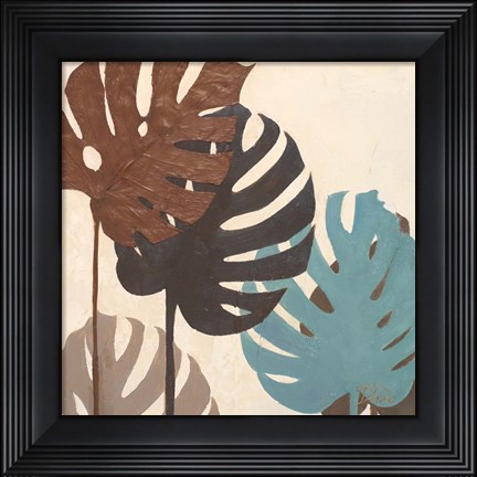Framed My Fashion Leaves IV Print