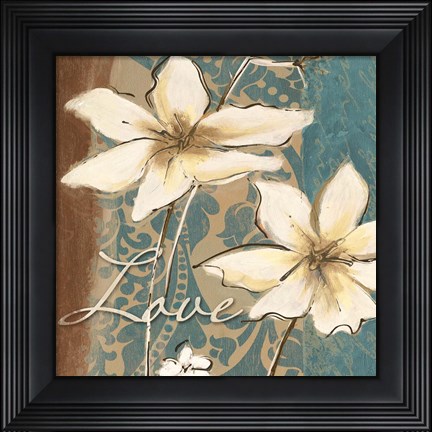 Framed Love Print