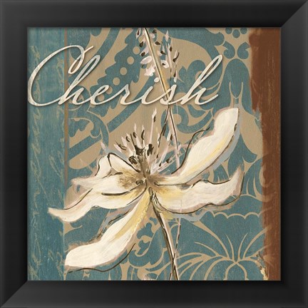 Framed Cherish Print