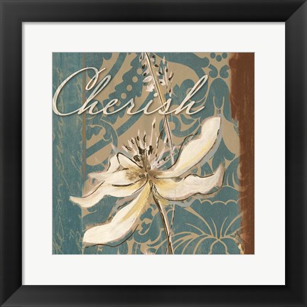 Framed Cherish Print