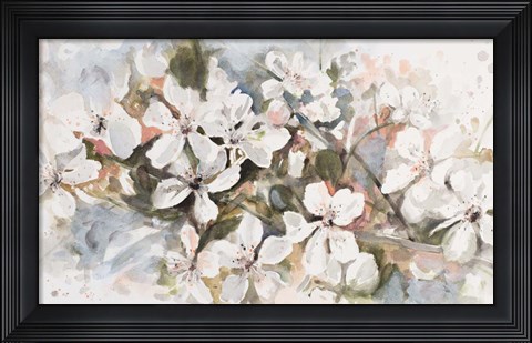 Framed Peach Blossom Print
