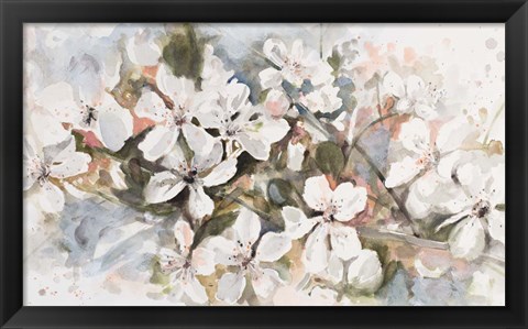 Framed Peach Blossom Print