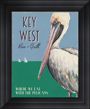 Framed Key West Print