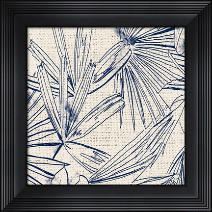 Framed Selva Sketch Square II Print