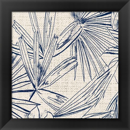 Framed Selva Sketch Square II Print