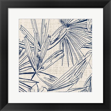 Framed Selva Sketch Square II Print