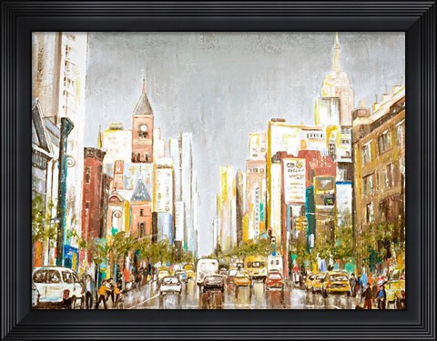 Framed Rainy Days Print