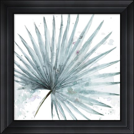 Framed Palma Azul Square I Print