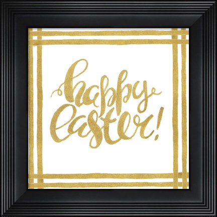 Framed Hello Easter Print