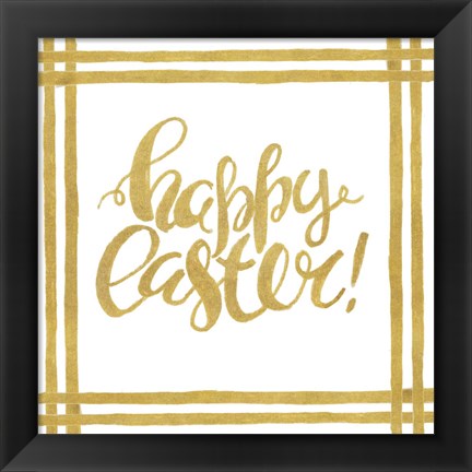 Framed Hello Easter Print