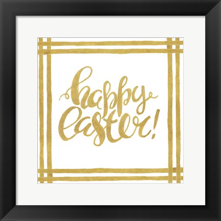 Framed Hello Easter Print