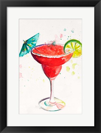 Framed Cocktail I Print