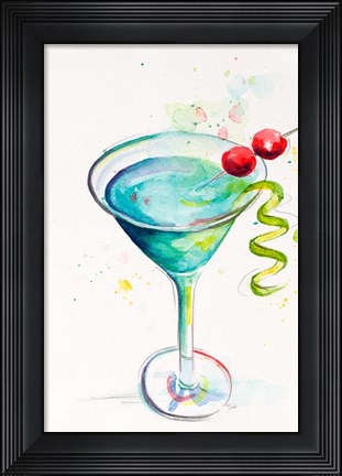 Framed Cocktail II Print