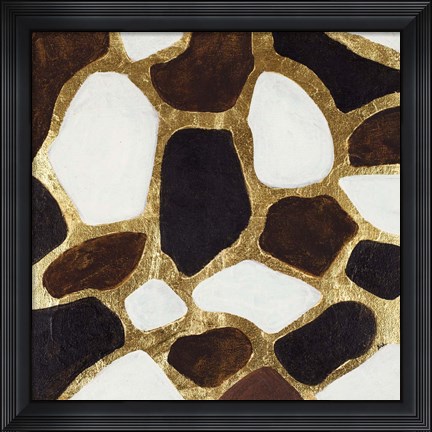 Framed Giraffe Skin Print