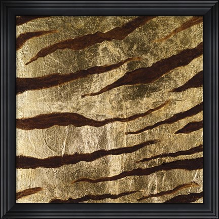 Framed Zebra Skin Print