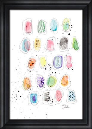 Framed Mini Abstracts Print