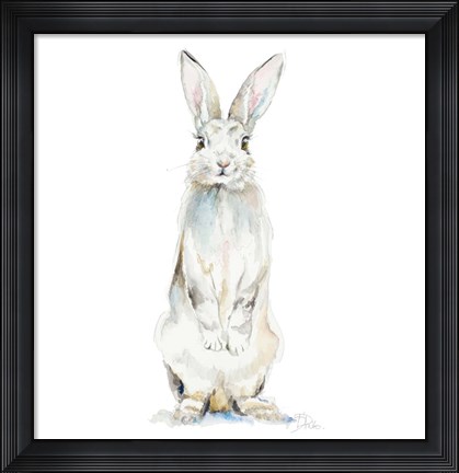 Framed Cute Rabbit Print