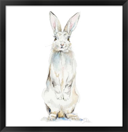 Framed Cute Rabbit Print