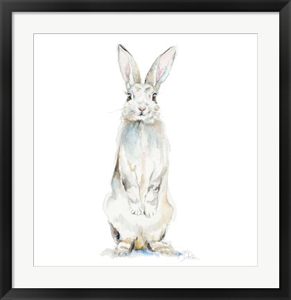 Framed Cute Rabbit Print
