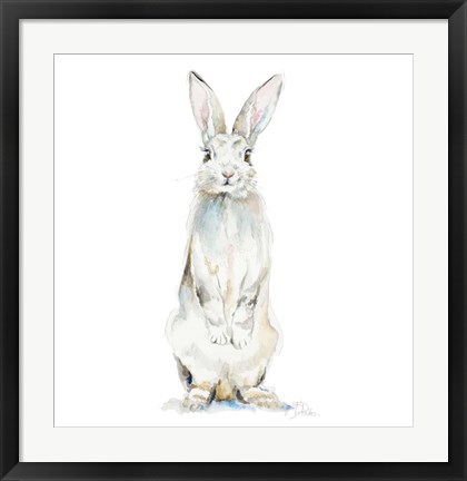 Framed Cute Rabbit Print