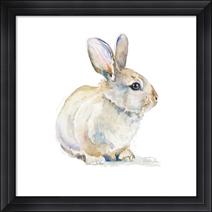 Framed Baby Rabbit Print