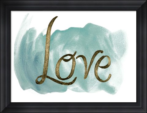 Framed Love Print