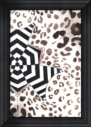 Framed African Design Print
