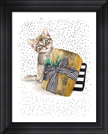 Framed My Cute Present II Print